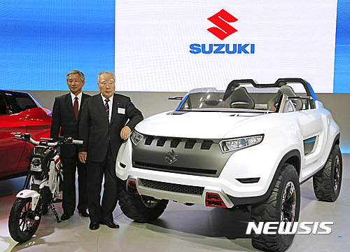 [도쿄=AP/뉴시스] 일본의 기업들이 총리와 투자자들의 요청에 따라 여성 임원들을 임명하고 있지만 비교적 전문성이 떨어지는 ‘유명인’들을 등용해 문제가 제기됐다고 지난 5일 더재팬뉴스는 보도했다. 사진은 일본의 모빌리티 기업 스즈키의 모터쇼. 2023.07.10.