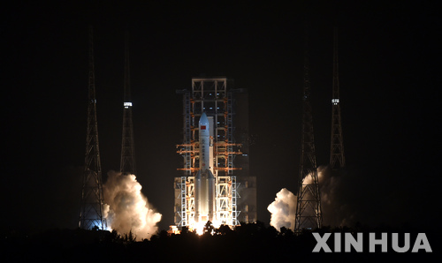 中 우주정거장 건설에 사용될 운반로켓, 연말 세 번째 발사 예정