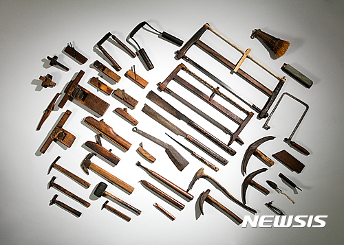 【서울=뉴시스】소목제작도구, 현대 