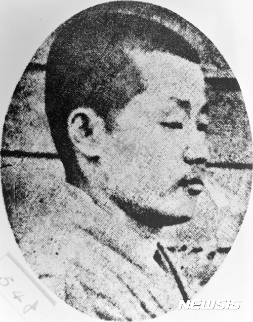 【밀양=뉴시스】안지율 기자 = 경남 밀양시는 30일 국가보훈처 주관 '12월 이 달의 독립운동가'로 밀양출신 최수봉 의사를 선정했다고 밝혔다. 사진은 최수봉 의사 모습. 2016.11.30. (사진=밀양시 제공)  photo@newsis.com