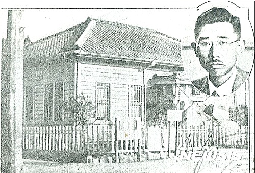 【충주=뉴시스】강신욱 기자 = 충북 충주시는 성내동 243 옛 조선식산은행 충주지점 건물을 복원할 것인지, 철거할 것인지를 판단하고자 문화재청에 근대문화유산 등록문화재 지정을 신청하기로 했다. 사진은 1931년에 발간된 '충주관찰지'에 실린 조선식산은행 충주지점 건물. 원안 사진은 이무라 지점장. 2016.12.12. (사진=충주관찰지 캡처) photo@newsis.com