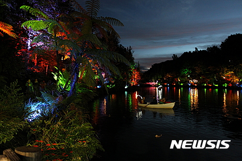 【서울=뉴시스】 TSB 뱅크 전등축제