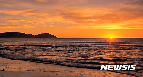 【서울=뉴시스】기스본의와이누이 해변(뉴질랜드 관광청 제공)