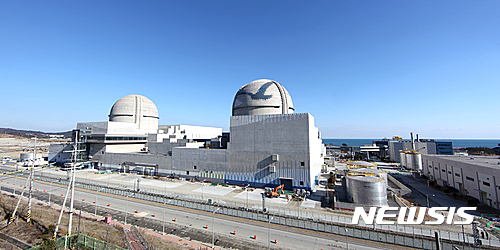 【울산=뉴시스】유재형 기자 = 지난 20일 울산지역에서 처음으로 상업운전에 들어간 신고리원전 3호기의 전경. 2016.12.26. (사진= 고리본부 제공)&nbsp; photo@newsis.com