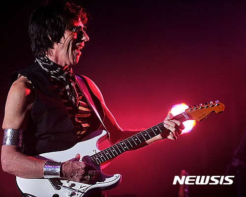 【서울=뉴시스】제프 벡, 영국 기타리스트(사진=프라이빗커브)