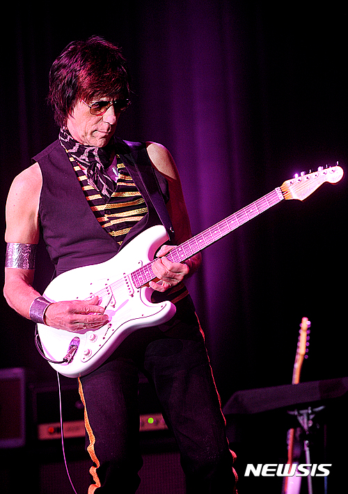【서울=뉴시스】제프 벡, 영국 기타리스트(사진=프라이빗커브)