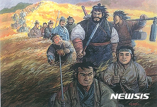 【서울=뉴시스】이두호-임꺽정패 출동