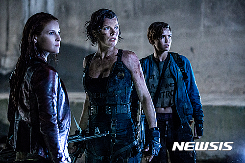 【서울=뉴시스】영화 '레지던트 이블:파멸의 날'. 2017.1.22(사진=UPI코리아 제공) photo@newsis.com