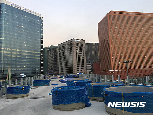 서울로 7017 현재상황