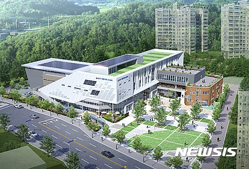 【시흥=뉴시스】이종일 기자 = 경기 시흥시는 능곡동주민센터 등이 들어서는 복합커뮤니티 건물 신축 공사를 진행한다고 25일 밝혔다.&nbsp;&nbsp; 사진은 복합커뮤니티 건물 조감도이다. 2017.01.25. (사진 = 시흥시 제공)&nbsp;&nbsp; photo@newsis.com