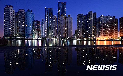 【부산=뉴시스】부산 해운대구 마린시티.