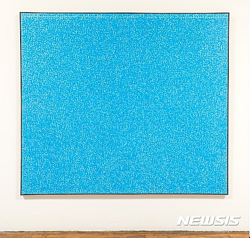 【서울=뉴시스】안영일, Water SZLB15, 2015, Oil on canvas, 213 x 243 cm