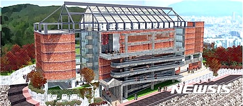 【서울=뉴시스】 '대한민국 임시정부 기념관' 조감도.