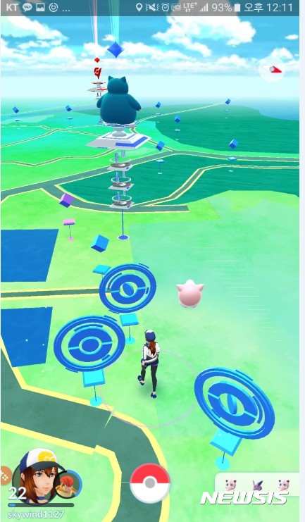 【서울=뉴시스】국립현대미술관 과천관 포켓몬 성지 