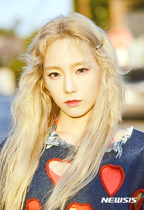 【서울=뉴시스】태연, 그룹 '소녀시대' 멤버. 2017.02.14(사진=SM엔터테인먼트 제공) photo@newsis.com