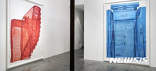 【뉴시스】서도호의 '드로잉이 된 조각'