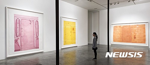 【뉴시스】서도호의 '드로잉이 된 조각'