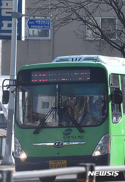 【대전=뉴시스】 대전시 시내버스(사진=뉴시스DB)