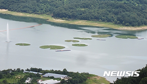 【청주=뉴시스】충북 청주시 상당구 문의면 대청호 모습. (사진=뉴시스 DB) photo@newsis.com