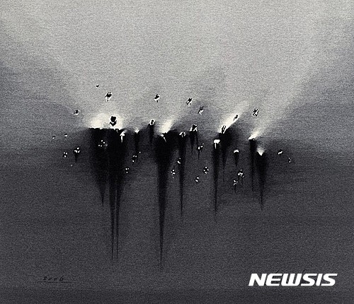 【서울=뉴시스】송번수 <이라크에서 온 편지>, 2006, 아크릴사, 평직, 229×277cm&nbsp; 