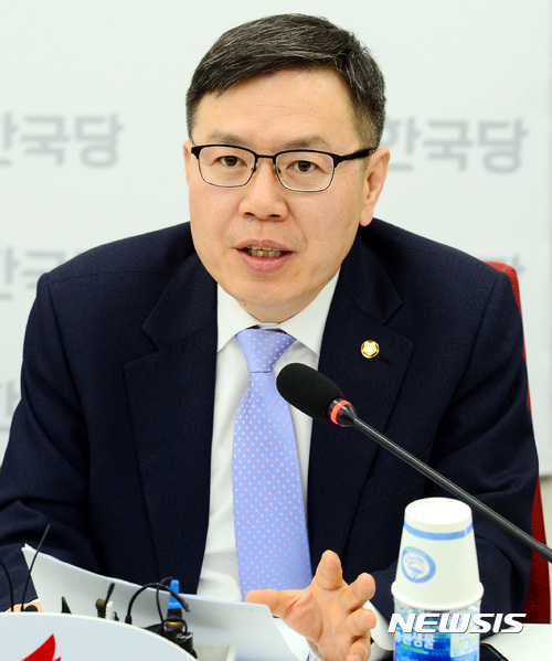 【서울=뉴시스】박영태 기자 = 정태옥 자유한국당 대변인. 2017.03.21.since1999@newsis.com