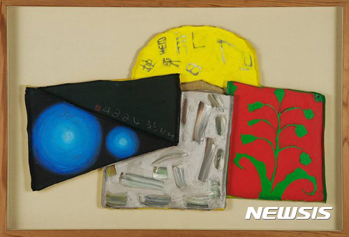  【서울=뉴시스】황창배, 무제, 92x56.5cm, 1991