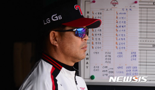 LG 사령탑 시절 양상문 감독