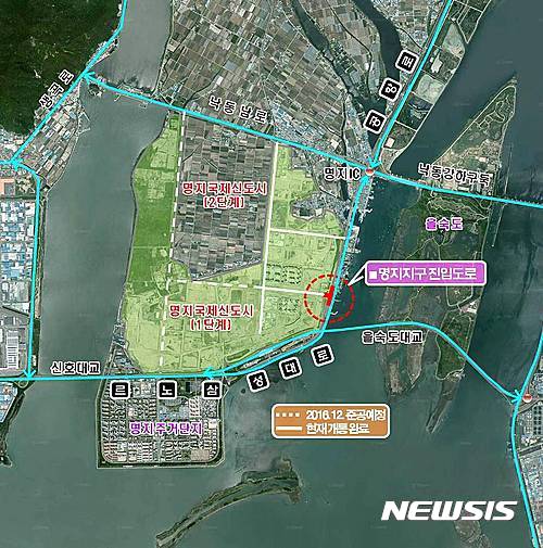 【부산=뉴시스】허상천 기자 = 부산시와 부산진해경제자유구역청은 명지국제신도시(명지지구)의 ‘명품 국제 비즈니스 도시’의 위상을 높이고 서부산 개발시대의 도시경쟁력을 강화하기 위해 새로운 도시명칭(네이밍) 및 도시특성을 시각적으로 디자인해 대외경쟁력을 높일 브랜드 아이덴티티(BI)를 개발할 계획이라고 25일 밝혔다. 2017.04.25. (사진 = 부산진해경제자유구역청 제공)&nbsp; photo@newsis.com