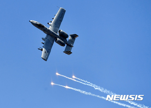 【서울=뉴시스】A-10 공격기. 2017.04.26. photo@newsis.com