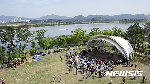 춘천 애니타운 행사 전경