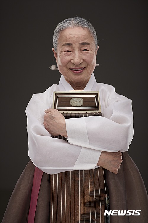 【서울=뉴시스】이영희, 국가무형문화재 제23호 가야금산조 및 병창 