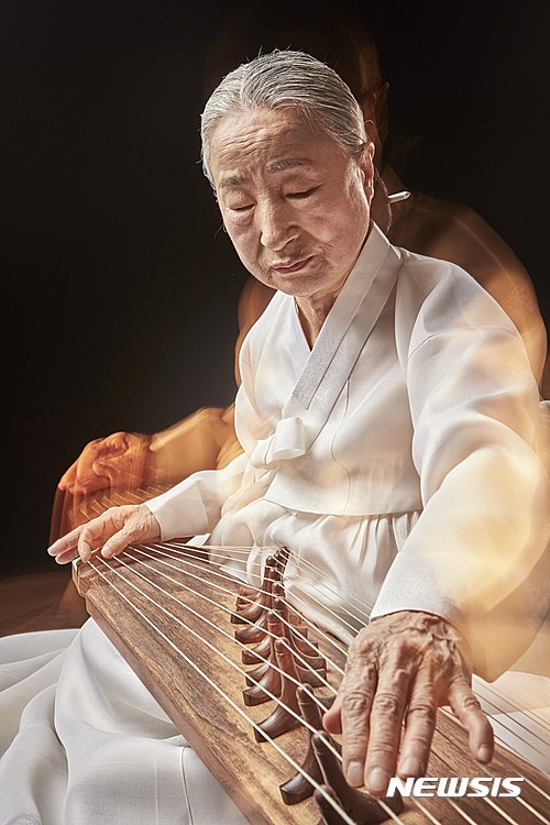 【서울=뉴시스】이영희, 국가무형문화재 제23호 가야금산조 및 병창 