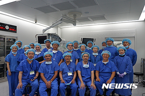 부산=뉴시스】제갈수만 기자 한국신경모니터링연구회(Korea Intraoperative Neural Monitoring Society, 약칭 KINMoS) 제1회 워크샵이 부산대병원에서 12일 오후 개최됐다. 2017.05.12. (사진= 부산대병원 제공)  photo@newsis.com