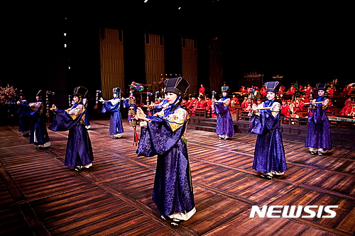 【서울=뉴시스】'세종의신악 - 문무'. 2017.05.15. (사진 = 국립국악원 제공) photo@newsis.com