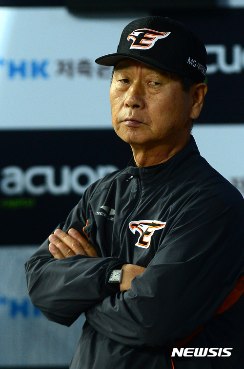 【서울=뉴시스】 김성근 전 한화 이글스 감독.