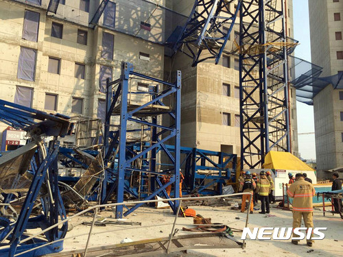 건설현장 사고 자료사진. (뉴시스DB)