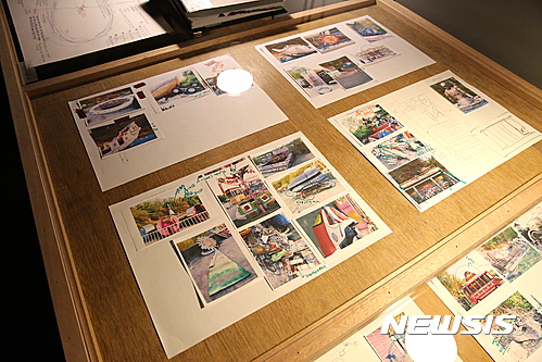 【서울=뉴시스】미디어아티스트 그룹 ‘뮌’ 개인전, <미완의 릴레이> 