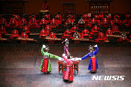 【서울=뉴시스】국립국악원 '세종의 신악'. 2017.05.25. (사진 = 국립국악원 제공) photo@newsis.com