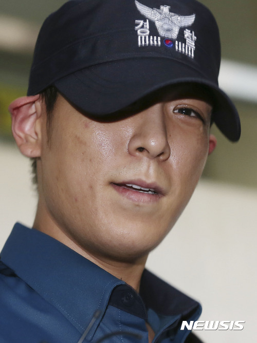 [종합]'대마 흡연' 빅뱅 탑 의경 직위해제…9일 퇴원 귀가할 듯