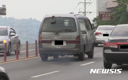 【광주=뉴시스】 경유차 매연 발생 자료사진. (사진=뉴시스 DB) Photo@newsis.com