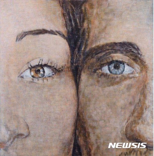 【서울=뉴시스】박현주 기자 = 강석호, 무제, 2017캔버스에 유화, 195× 190 cm