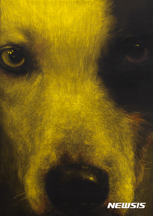 【서울=뉴시스】박현주 기자 = 최민건, Genome project - Lost time 12-301, 2012, 캔버스에 유채, 91x65cm