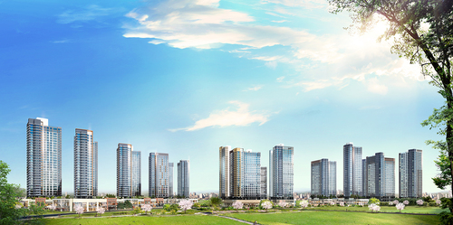 (15일 오전5시 출고예약)【진주=뉴시스】정경규 기자 = 중흥토건이진주혁신도시 내 C2, C3, C4블록에 총 1337가구가 들어설 ‘중흥S-클래스 센트럴시티’ 투시도 모습.2017.06.14.(사진=중흥토건 제공) <a href="mailto:photo@newsis.com">photo@newsis.com</a>