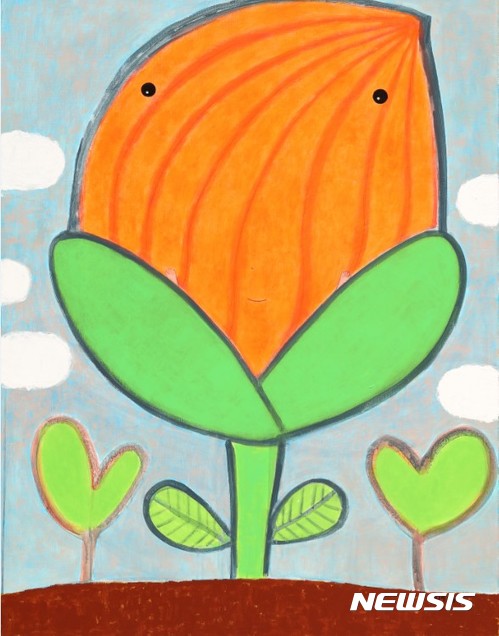 【서울=뉴시스】박형진_화화호호_117x91.3cm_acrylic on canvas_2017