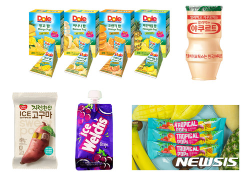폭염에 식음료도 변신 중…'얼려먹는 간식' 인기