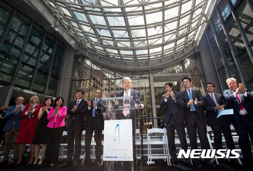 한진그룹, 10억 달러 투자한 윌셔 그랜드 센터 개관