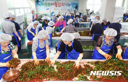 김치소비량, 지난 10년간 22% 줄어