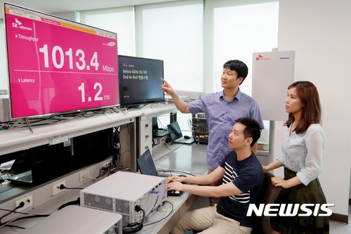 SKT, 국내 최초 3.5GHz 대역 기술 확보···5G상용화 성큼