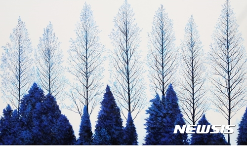 【서울=뉴시스】정영환, just looking,캔버스에 아크릴