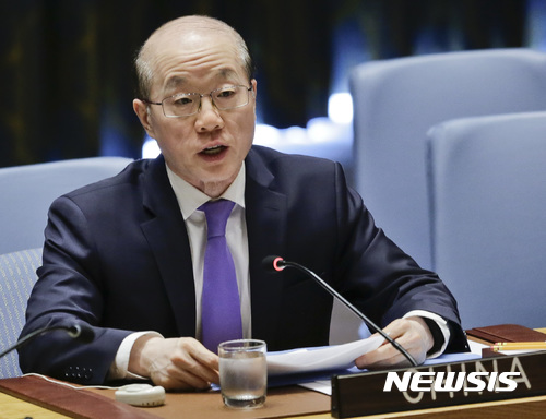 유엔 중국대사 "한반도 평화, 中 아닌 북한과 미국에 달린 문제"